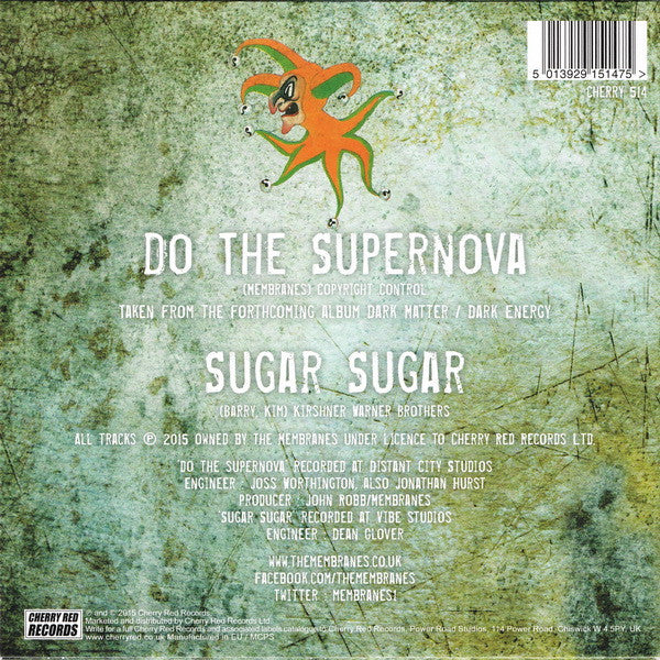 The Membranes : Do The Supernova (7", Single, Ltd)