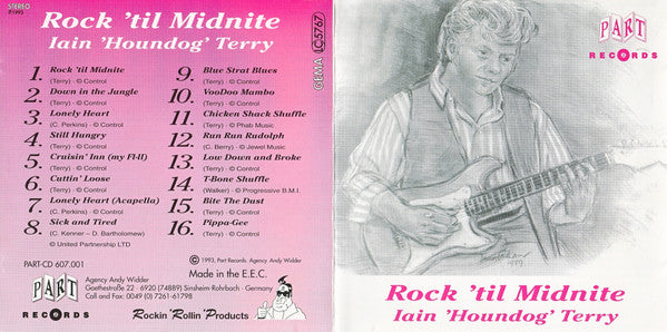 Iain Terry : Rock 'Til Midnite (CD, Album, RE)