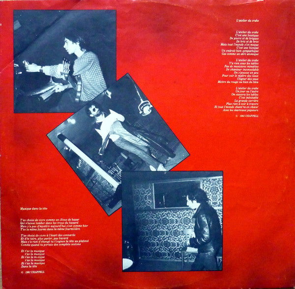 Gérard Manset : L'Atelier Du Crabe (LP, Album)