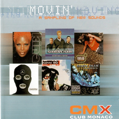 Various : Movin' - A Sampling Of New Sounds (CD, Promo, Smplr)