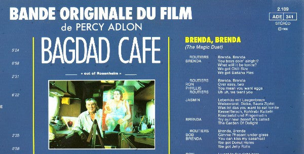 Various : Bande Originale Du Film Bagdad Cafe (LP, Album)