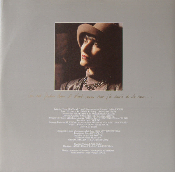 Valerie Lagrange* : Les Trottoirs De L'éternité (LP, Album)