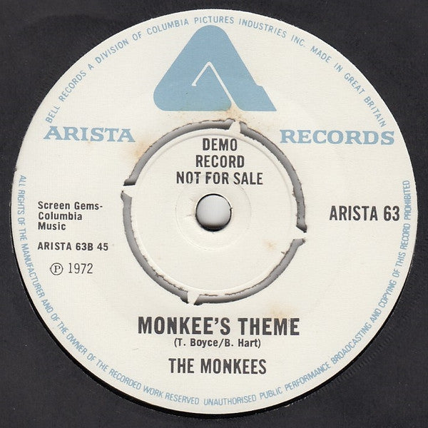 The Monkees : Daydream Believer (7", Promo, RE)
