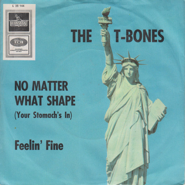 The T-Bones : No Matter What Shape (Your Stomach's In) (7", Single)