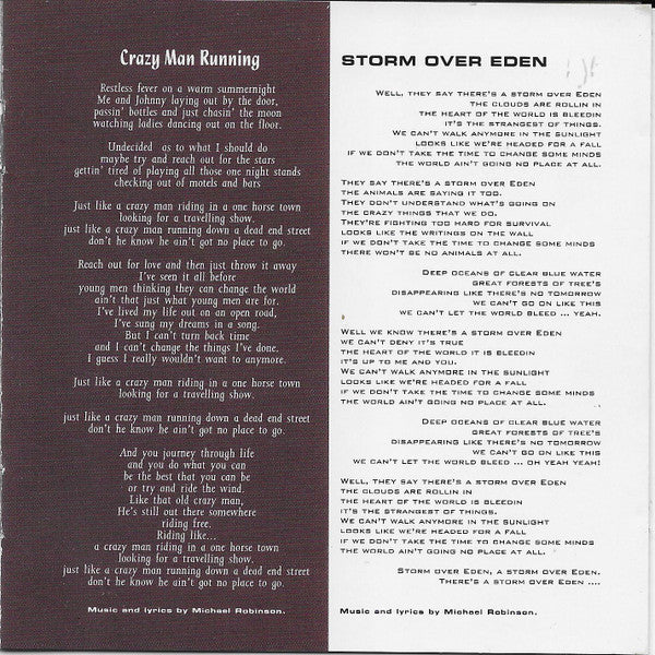 Michael Robinson (10) : Table For One (CD, Album)