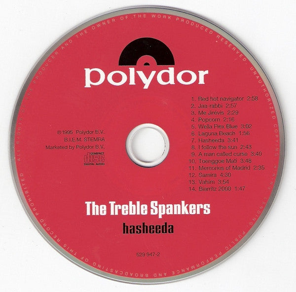 The Treble Spankers : Hasheeda (CD, Album)