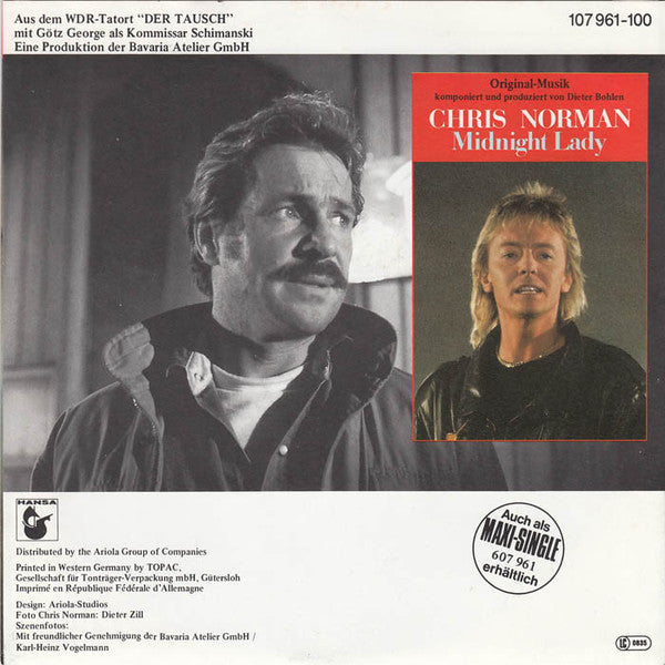 Chris Norman : Midnight Lady (7", Single)