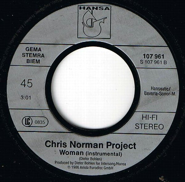 Chris Norman : Midnight Lady (7", Single)
