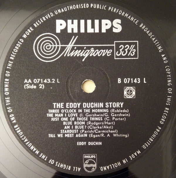 Eddy Duchin : The Eddy Duchin Story - Original Eddy Duchin Recordings (LP, Album, Mono)