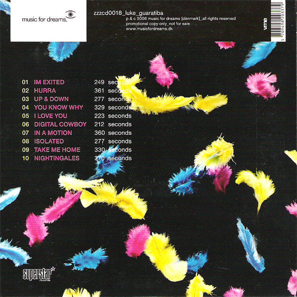 Luke (3) : Guaratiba (CD, Album, Promo, Car)