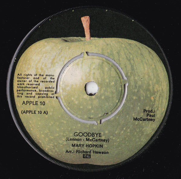 Mary Hopkin : Goodbye (7", Single)