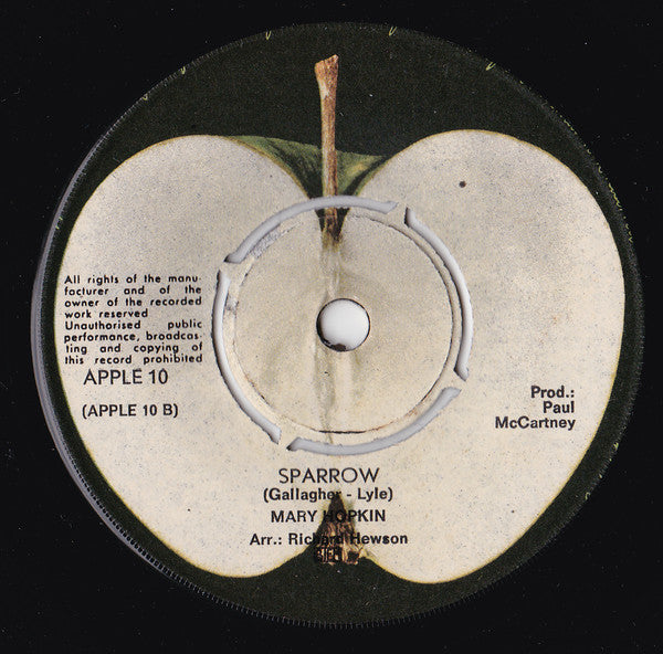 Mary Hopkin : Goodbye (7", Single)