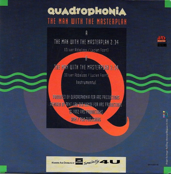 Quadrophonia : The Man With The Masterplan (7", Single)
