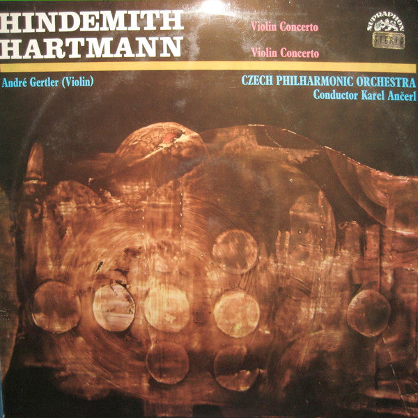 Paul Hindemith / Karl Amadeus Hartmann, The Czech Philharmonic Orchestra : Violin Concertos (LP, Album)