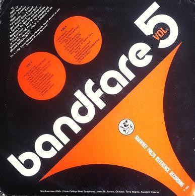 Southwestern State College Wind Symphony : Bandfare Vol. 5 (LP, Album)