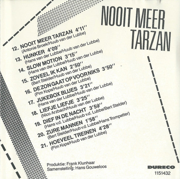 De Dijk : Bloedend Hart / Nooit Meer Tarzan (CD, Comp)