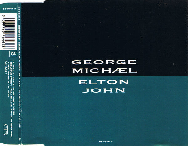 George Michael / Elton John : Don't Let The Sun Go Down On Me (CD, Single)