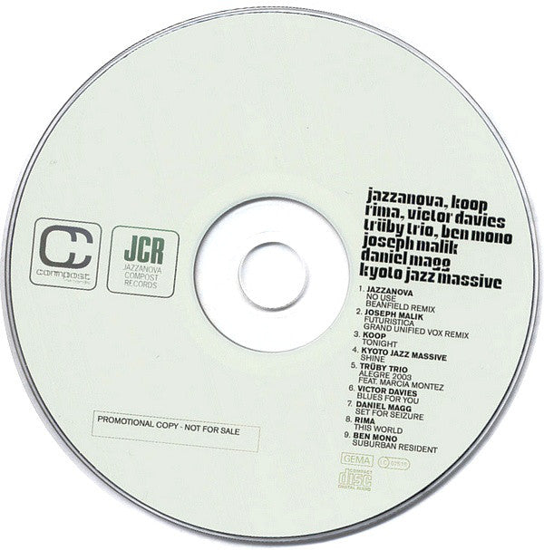 Various : Promo CD Compost & JCR (CD, Promo, Smplr)