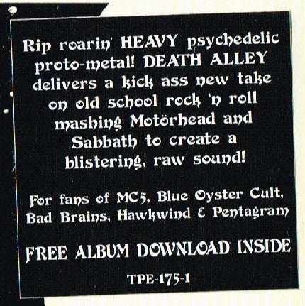 Death Alley : Black Magick Boogieland (LP, Album, Ora)