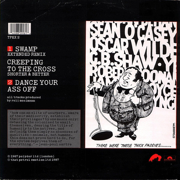 That Petrol Emotion : Swamp / Dance Your Ass Off (12", Single)