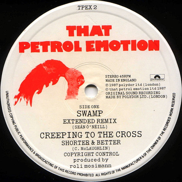 That Petrol Emotion : Swamp / Dance Your Ass Off (12", Single)
