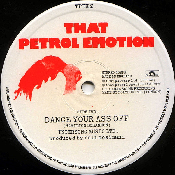 That Petrol Emotion : Swamp / Dance Your Ass Off (12", Single)
