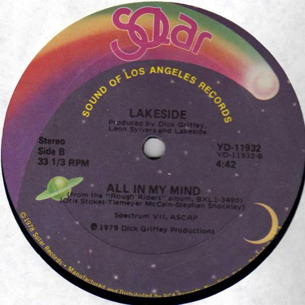 Lakeside : From 9:00 Until / All In My Mind (12")