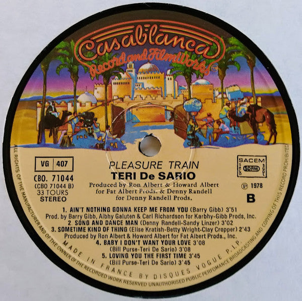 Teri Desario : Pleasure Train (LP, Album)