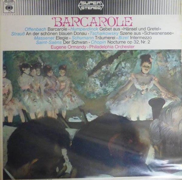 Eugene Ormandy, The Philadelphia Orchestra : Barcarole (LP, Comp)