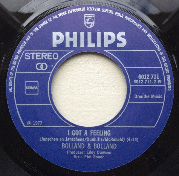 Bolland & Bolland : Time Of Your Life (7", Single)