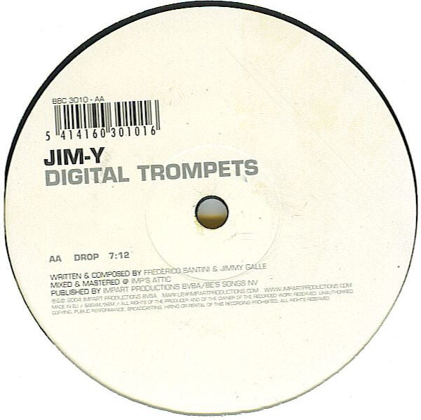 Jim-Y : Digital Trompets (12")