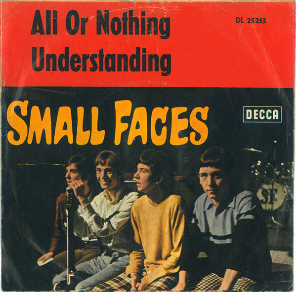Small Faces : All Or Nothing / Understanding (7", Single)