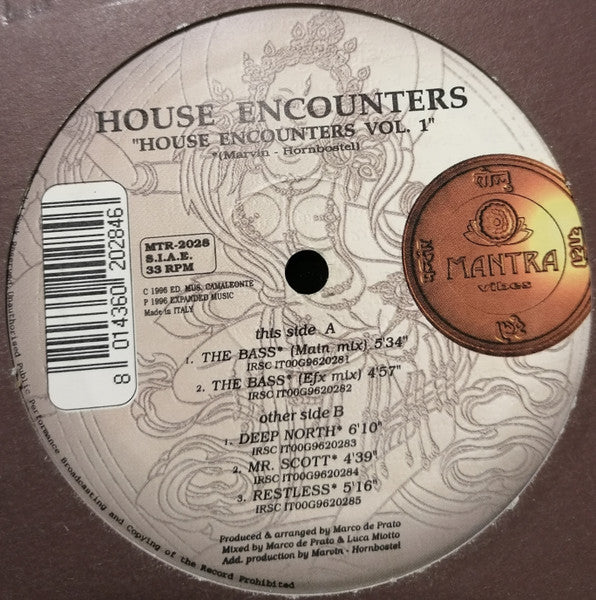 House Encounters : House Encounters Vol. 1 (12")