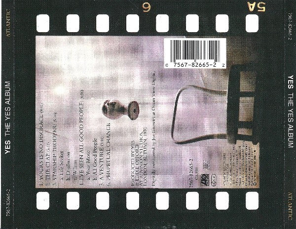 Yes : The Yes Album (CD, Album, RE, RM, RP)