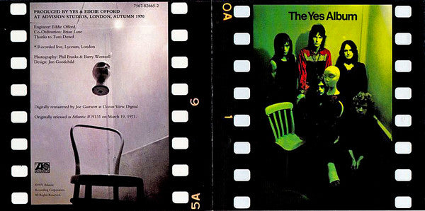 Yes : The Yes Album (CD, Album, RE, RM, RP)