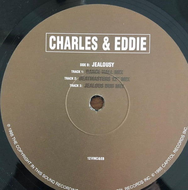 Charles & Eddie : Jealousy (12", Promo)