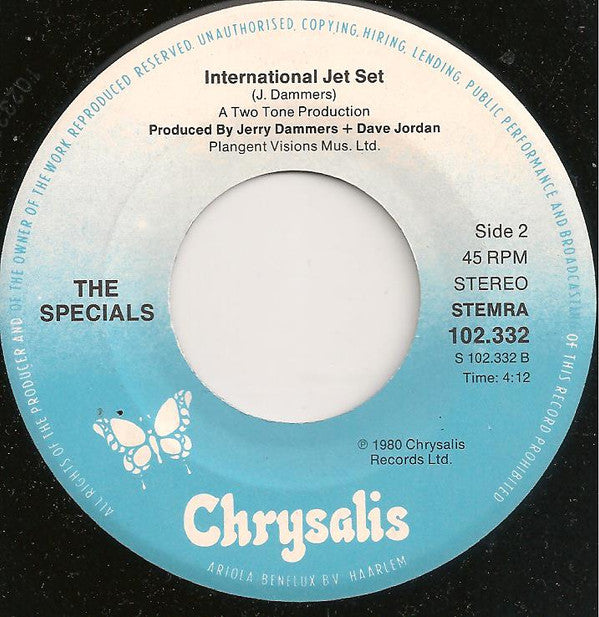 The Specials : Stereotype / International Jet Set (7", Single)