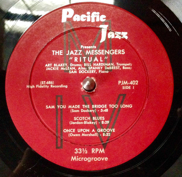 Art Blakey & The Jazz Messengers : Ritual (LP, Album, Mono, Dee)