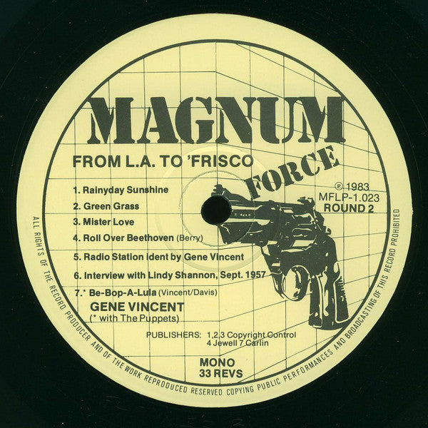 Gene Vincent : From L.A. To Frisco  (LP, Album)