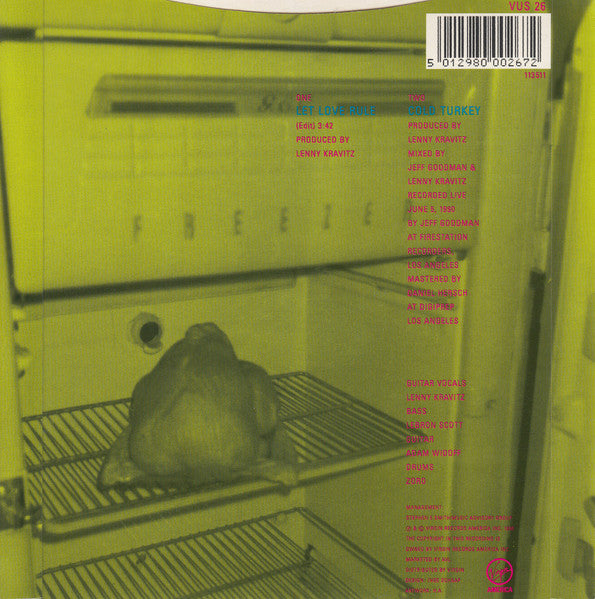 Lenny Kravitz : Let Love Rule (7", Single, Inj)