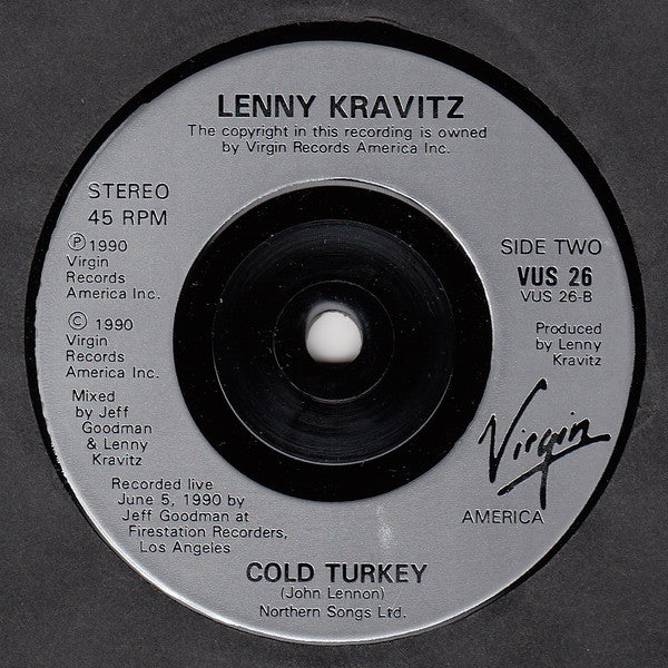 Lenny Kravitz : Let Love Rule (7", Single, Inj)