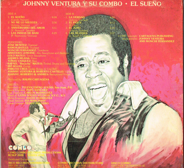 Johnny Ventura : El Sueño (LP, Album)