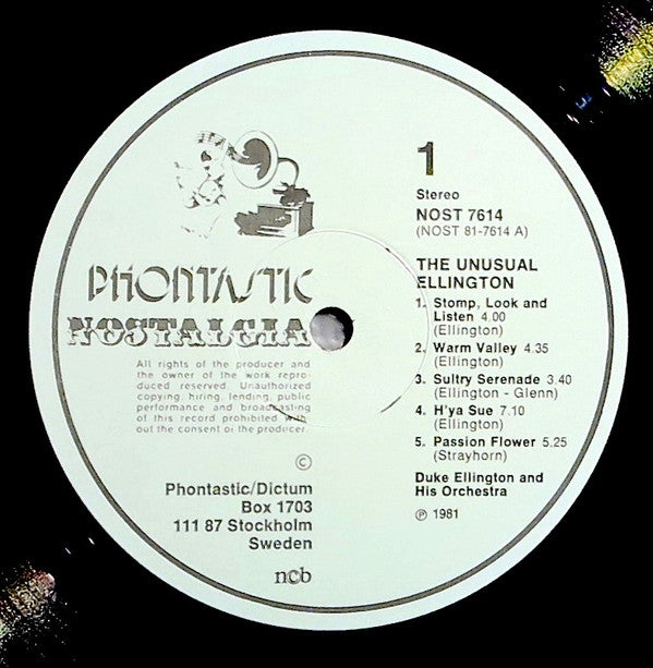 Duke Ellington And His Orchestra : The Unusual Ellington (LP, Comp)