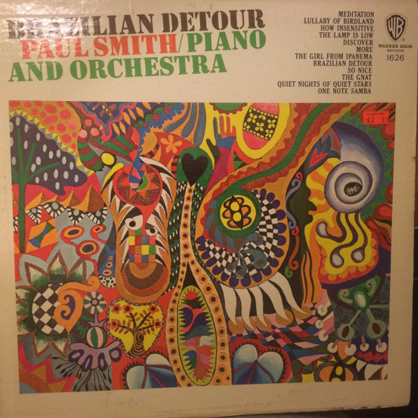 Paul Smith (5) : Brazilian Detour (LP, Mono)