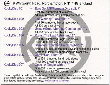 Gnac : A Tangle With... (7", Bla)