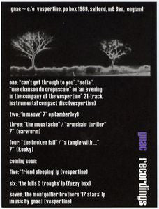 Gnac : A Tangle With... (7", Bla)