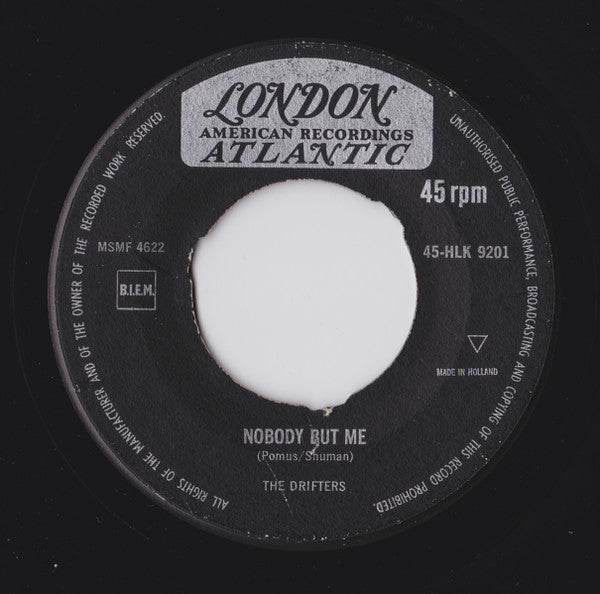 The Drifters : Save The Last Dance For Me (7", Single, Mono)