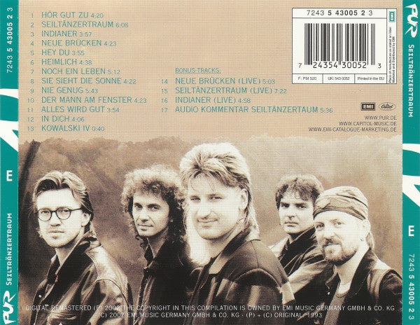 Pur : Seiltänzertraum (CD, Album, Comp, RE, RM)