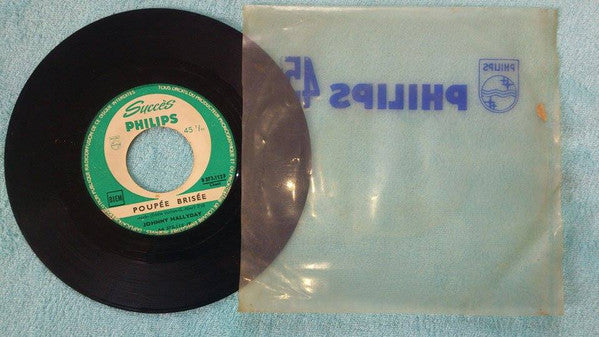 Johnny Hallyday : Poupée Brisée  (7", Single)