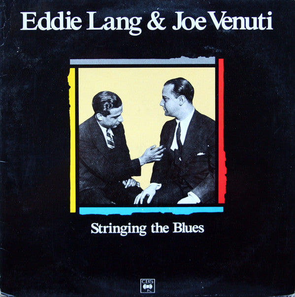 Joe Venuti & Eddie Lang : Stringing The Blues (LP, Comp, Promo)